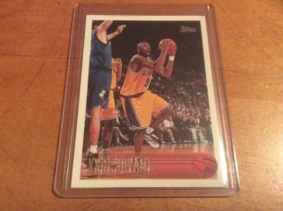 Kobe Bryant 1996 - 97 Topps Rookie.  Sweet.  Future Hall Of Famer.