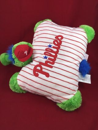 Vintage Philadelphia Phillies MLB Phillie Phanatic Pillow Pet Plush •EXCELLENT• 2
