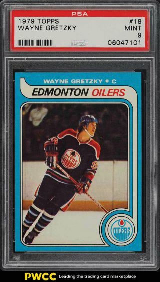 1979 Topps Hockey Wayne Gretzky Rookie Rc 18 Psa 9 (pwcc)
