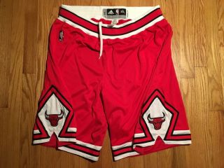 Adidas Chicago Bulls Red Game Issue Shorts,  Size 3xl,  2,  Without Tag