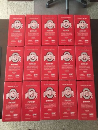 Forever Collectibles Ohio State Buckeyes 2002 National Champs Bobblehead Set - 15 3