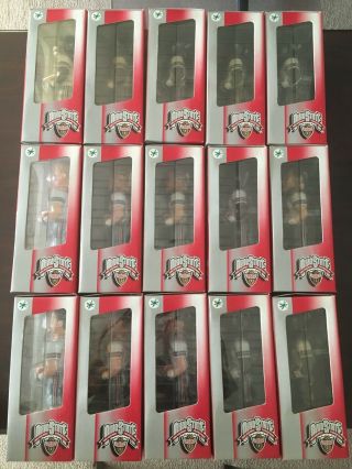 Forever Collectibles Ohio State Buckeyes 2002 National Champs Bobblehead Set - 15 4