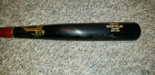 Kevin Pillar San Francisco Giants Game Autograph Bat Mlb All Star