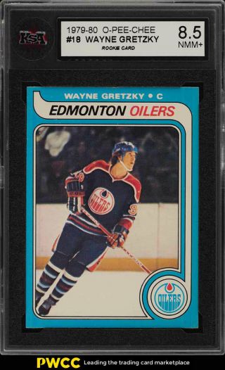 1979 O - Pee - Chee Hockey Wayne Gretzky Rookie Rc 18 Ksa 8.  5 (pwcc)