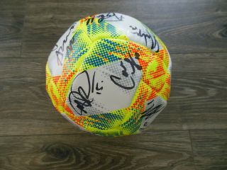 2019 Usa National Women World Cup Uswnt Team Signed Soccer Ball W/coa 24 Autos