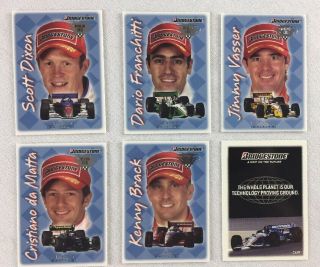 Firestone & Bridgestone Racing Collectors Cards 2 Packs Of 6 Each 4