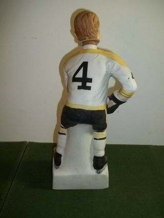 1974 McCormick Whiskey Decanter Boston Bruins 4 Bobby Orr NHL Hockey Player 5