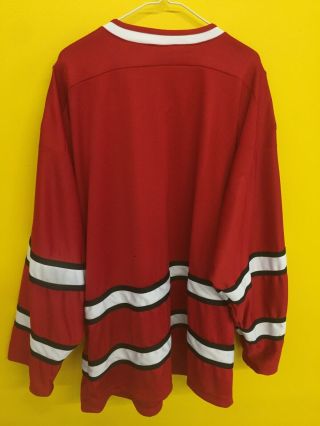 RPI HOCKEY JERSEY CHAMPION XL RENSSELAER POLYTECHNIC INSTITUTE MADE IN USA 8