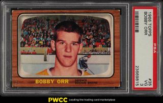 1966 Topps Hockey Bobby Orr Rookie Rc 35 Psa 3 Vg (pwcc)