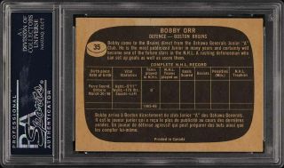 1966 Topps Hockey Bobby Orr ROOKIE RC 35 PSA 3 VG (PWCC) 2