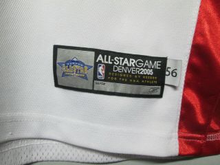 NBA 2005 West All - Star Tracy McGrady Reebok Jersey Size 56 4