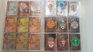Panini WORLD CUP Korea Japan 2002 Trading Cards binder COMPLETE 4