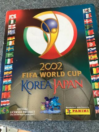 Panini World Cup Korea Japan 2002 - Complete Album Freepost