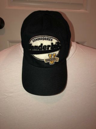 Vintage Nike Vanderbilt Commodores Corduroy Strapback Hat Nostalgic Stylish Cap