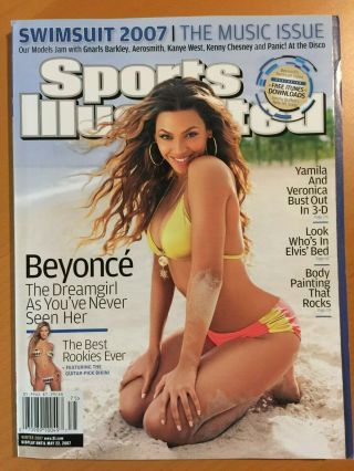 2007 Sports Illustrated Swimsuit Issue - No Mailing Lable - Newstand Issue