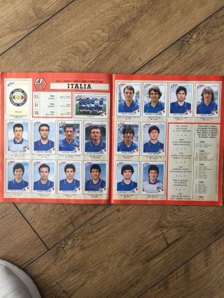Panini Mexico 86 World Cup Football Sticker Album Book 100 Complete. 5