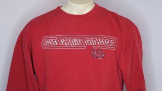 VTG 90’s Starter South Carolina Gamecocks Sweatshirt Mens L RARE Red 2