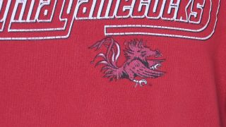 VTG 90’s Starter South Carolina Gamecocks Sweatshirt Mens L RARE Red 4