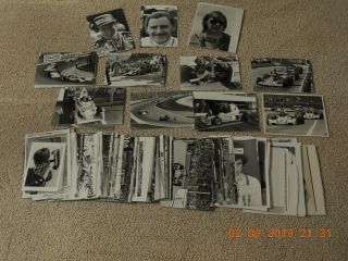 Formula 1 Photos 8 X 10,  And Others,  Entire Box Of 204