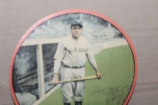 SCARCE 1920s BABE RUTH THE SPORTING NEWS HERE DISPLAY SIGN BASEBALL 5
