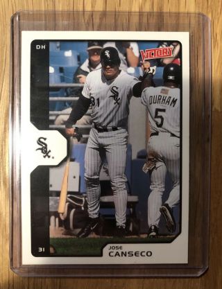 Jose Canseco 2001 Game Chicago White Sox Jersey 9