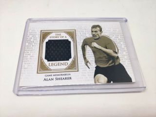 2018 Futera World Football The Story Of A Legend Memorabilia Alan Shearer /39