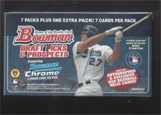 2010 Bowman Draft Picks & Prospects Blaster Box