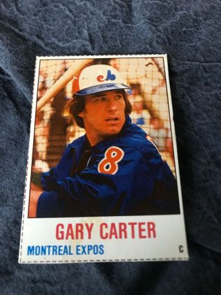 1978 Hostess Set Break 146 Gary Carter Montreal Expos