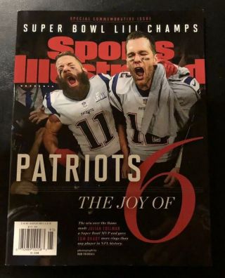 Sports Illustrated Commemorative 2019 England Patriots Bowl Xliii 53