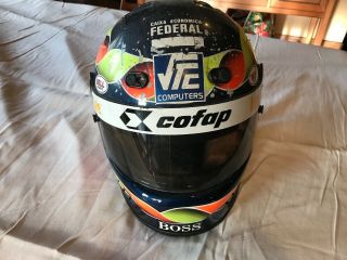 1992 Raul Boesel Race Helmet Worn At Indianapolis 500