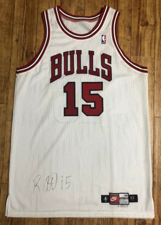 Nba Game Worn Chicago Bulls Ron Artest Jersey 15