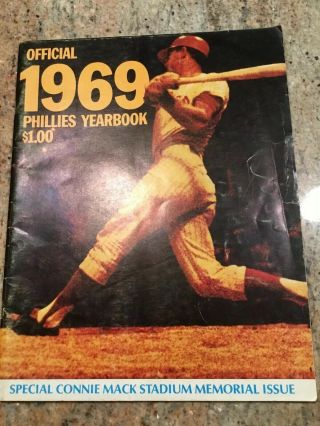 Philadelphia Phillies 1969 Yearbook