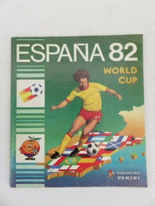 Panini Espana 82 World Cup Sticker Album,  Almost Empty 1982