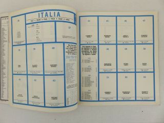 Panini Espana 82 World Cup Sticker Album,  almost empty 1982 6