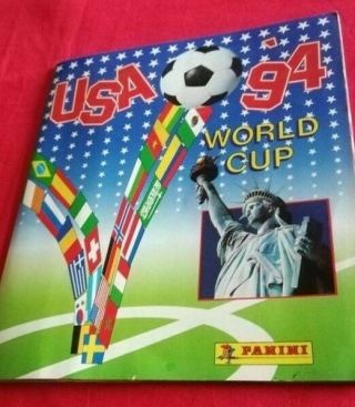 Panini 1994 Usa World Cup Album Complete Ex - Nm W/no Scores (b)