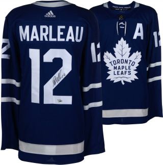 Patrick Marleau Toronto Maple Leafs Autographed Blue Adidas Authentic Jersey