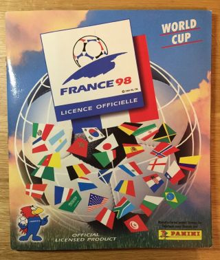 Panini France 98 Near Complete Sticker Album