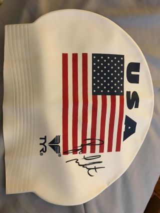 Ryan Lochte Signed Official Team Usa Swim Cap