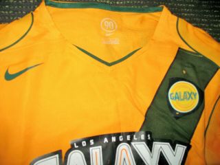 Donovan Los Angeles LA Galaxy MLS CUP MATCH WORN AUTOGRAPHED Jersey Shirt USA 6