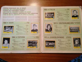 Panini europa 1980 Sticker Book Completed set of stickers 2