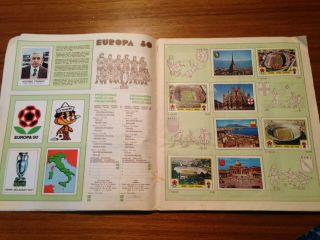 Panini europa 1980 Sticker Book Completed set of stickers 3