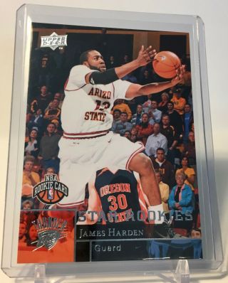 James Harden 2009 Upper Deck 227 Rookie Card Houston Rockets Rc