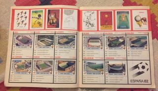 Panini World Cup ESPAÑA 82 Sticker Album 100 Complete.  Spain/Espana. 4