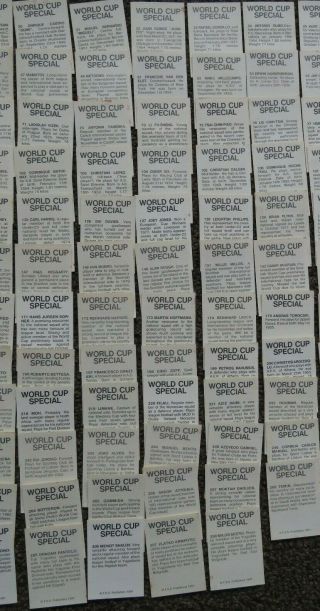 237 FKS World Cup Special ' 82 Stickers - All Different - Player Portraits 4