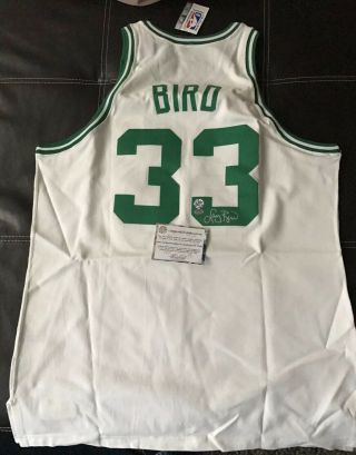 Larry Bird Signed Boston Celtics 1985/86 Jersey
