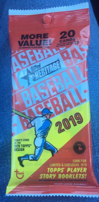 Case Hit 2019 Topps Heritage Guaranteed Real One Auto Hot Pack Guerrero?trout?