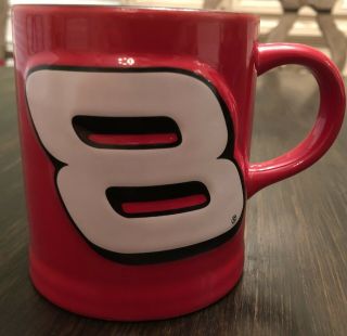 Nascar Dale Earnhardt Jr.  8 Red Signature Licensed Coffee Cup / Mug