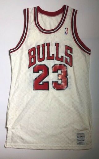 Michael Jordan 1986 - 87 Macgregor Sand - Knit 23 Pro Cut Team Issue Jersey Size 44