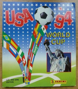 Panini World Cup Usa 94 Sticker Album - 63 Complete