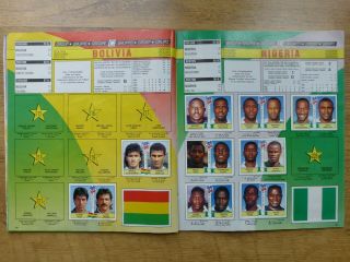 Panini World Cup USA 94 Sticker Album - 63 Complete 8